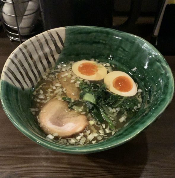 「しじみ味玉」@福田中華そば 市原店の写真