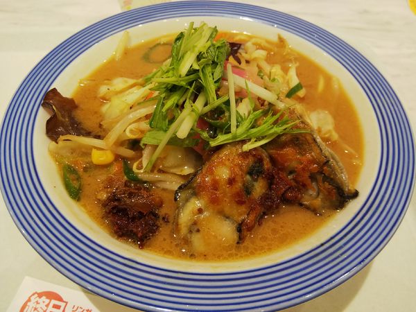 「【限定】かきちゃんぽん　小さいサイズ」@長崎ちゃんぽんリンガーハット イオンモール松本店の写真