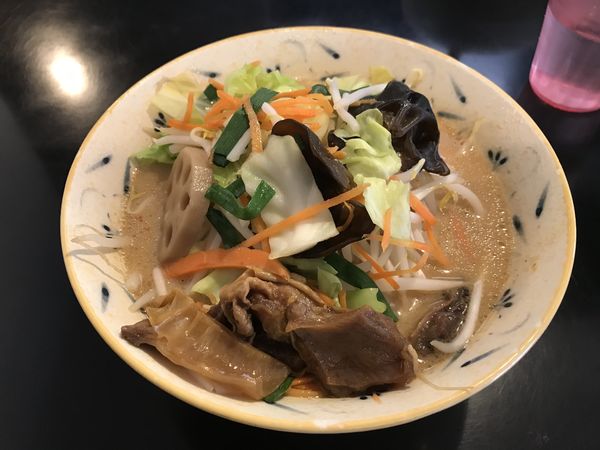 「濃厚味噌タン麺 900円」@みそ味専門マタドールの写真