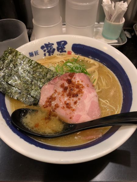 「濃厚煮干しラーメン」@麺匠 濱星 溝の口店の写真