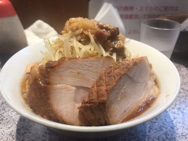 「ラーメン並盛豚1枚」@ラーメン宮郎の写真
