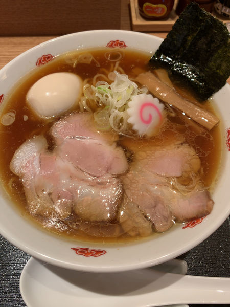 「味玉中華そば」@虎ノ門 勝本の写真