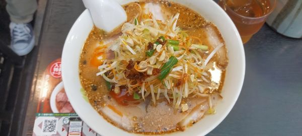 「焦がしごまみそラーメン」@会津・喜多方ラーメン 坂内 恵比寿店の写真