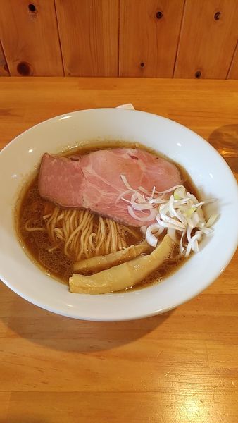 「魚介醤油らーめん(+替玉)」@らーめん コッコの写真