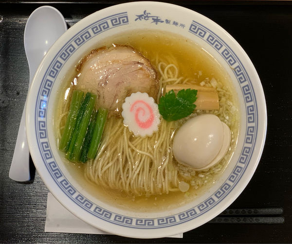 「本枯節味玉支那そば880円」@桜木製麺所 大和町店の写真