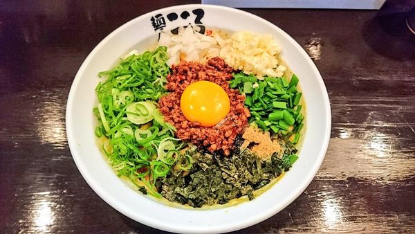 「カレー台湾まぜそば チーズ入り」@麺屋こころ 大船店の写真