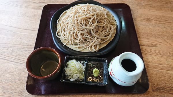 「ざる蕎麦(+大盛り:350円)=1150円」@蕎麦 一久の写真