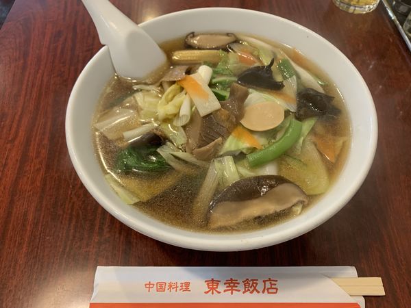 「野菜そば 810+tax」@東幸飯店の写真