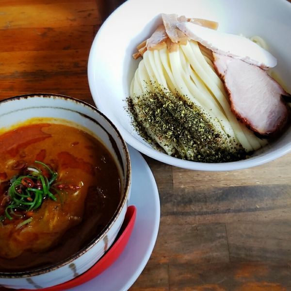 「【本日の限定】麻辣坦々つけめん（シビレ増し増し） ￥８５０」@麺屋 むじゃきの写真