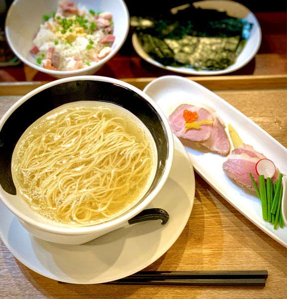 「鴨の塩そば【期間数量限定】」@麺処しろくろの写真