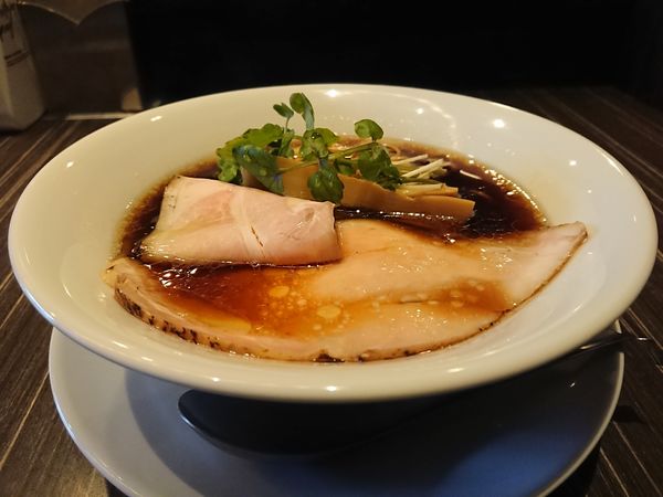 「熟成醤油」@中華蕎麦 三藤の写真