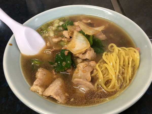 「肉ラーメン800円」@焼肉中華 宝珍の写真