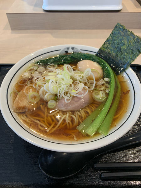 「豚骨清湯ラーメン薄口」@麺屋 たけ井 R1号店の写真