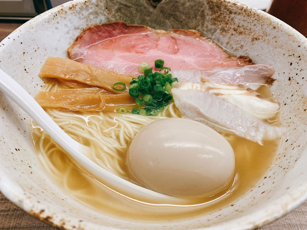 「平目の淡麗塩中華そば」@東大和ラーメン大冬樹Season2の写真