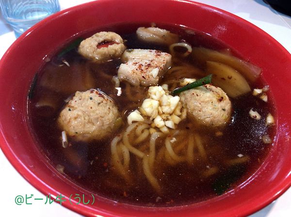 「シビカラ醤油ラーメン(650円)、刻みニンニク(30円)」@麺屋 一の写真