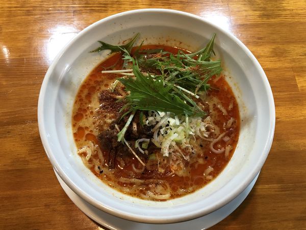 「担担麺　３辛」@Hino担担麺 kokuuの写真