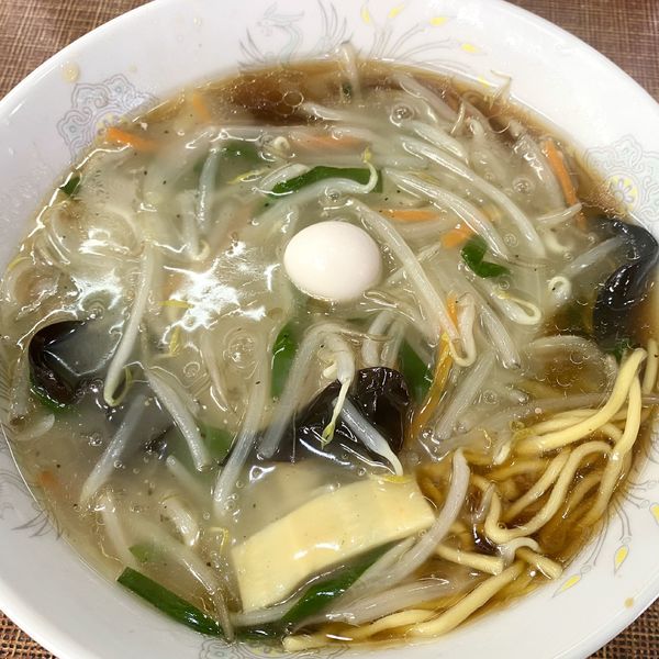 「もやしラーメン」@珍來 五反野店の写真