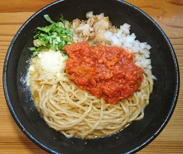 「【限定】海老まぜそば ￥850」@はりけんラーメン 南店の写真