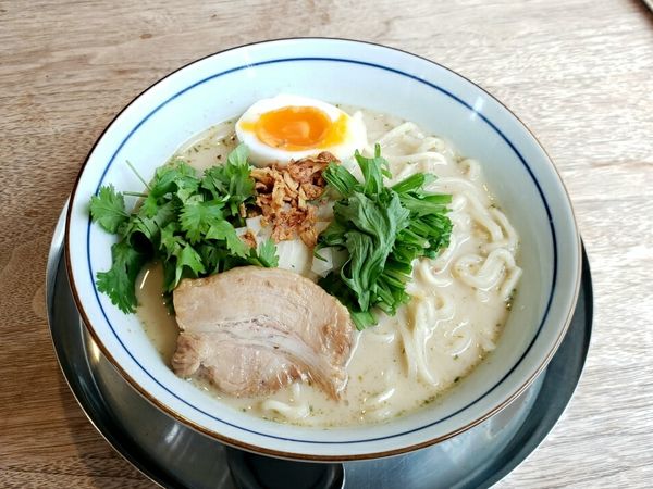 「グリーンカレーソバ」@Q-CHANG CURRYの写真