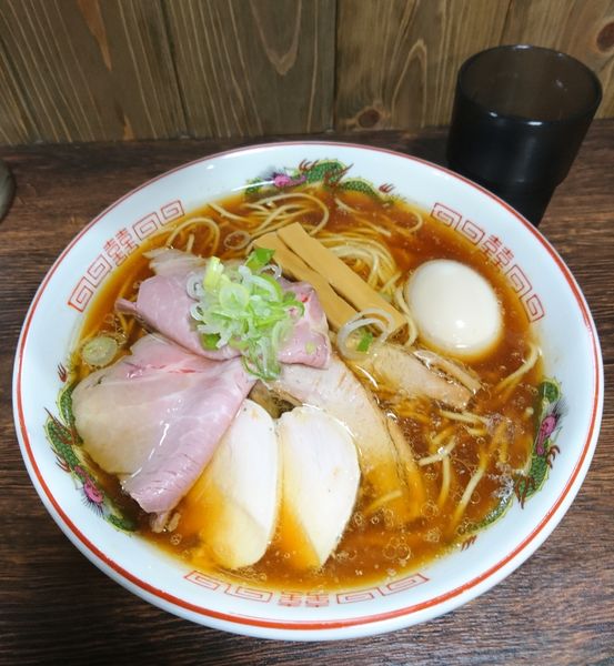 「特製醤油らぁ麺 大盛」@らぁ麺 大金星の写真