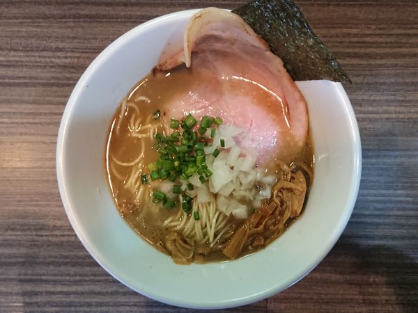 「濃厚海老らーめん」@麺屋 煮干と鶏 ひんなの写真