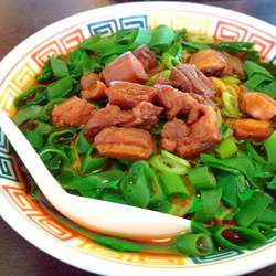 鴨ラーメン 大盛