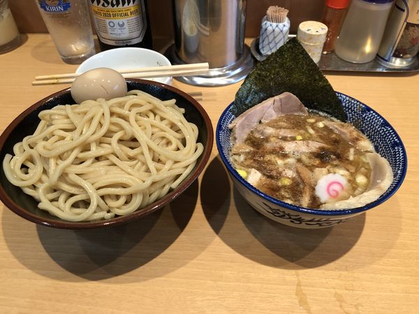 「つけチャーシュー+ビール」@くり山の写真