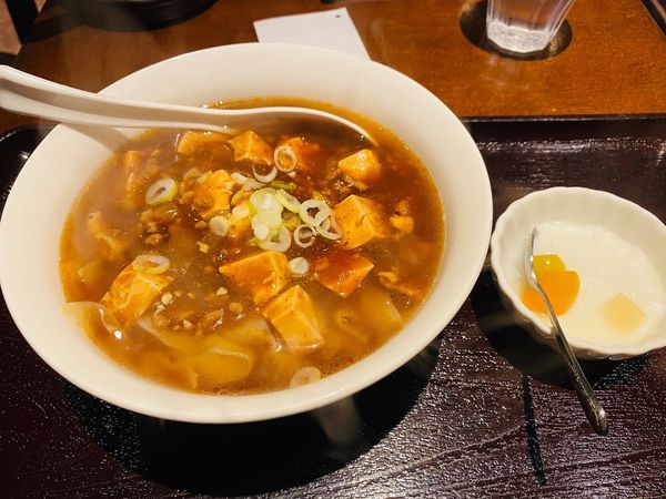 「麻婆刀削麺」@香港料理 炎屋の写真