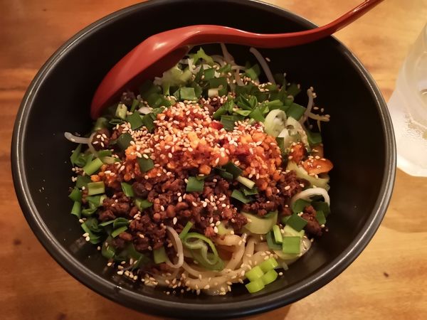 「汁なし坦々麺」@蒼龍唐玉堂 六本木店の写真