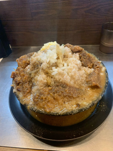 「濃厚味噌タンメン揚げチャーシュー大」@波風タテヲの写真