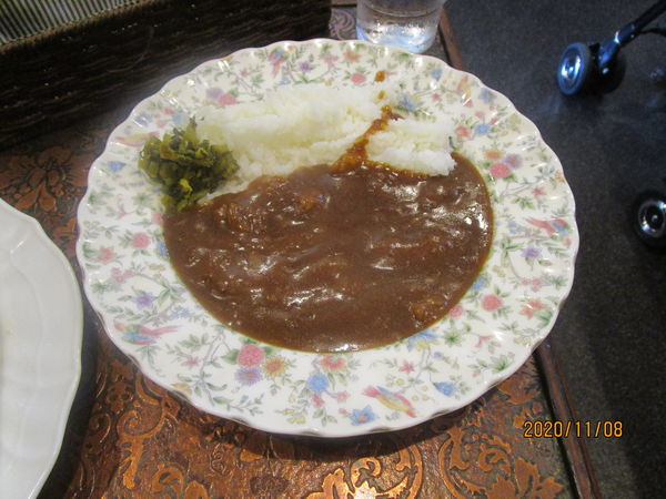 「ランチ カレーライス 800円」@喫茶 エリカの写真