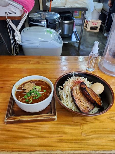 「つけ麺全部のせ」@ラーメン・つけ麺 爆王の写真