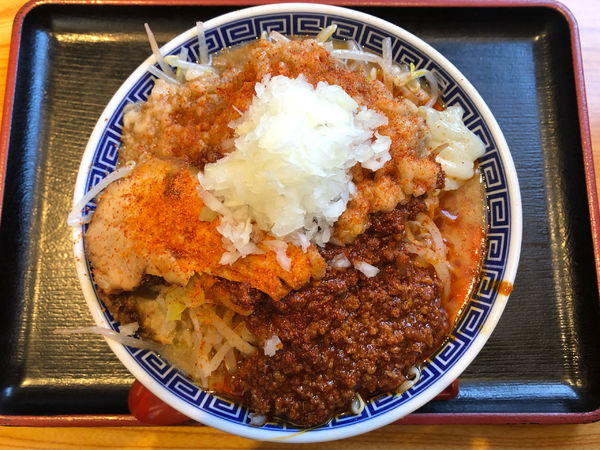 「旨辛角ふじそば」@つくば麺屋こうじの写真