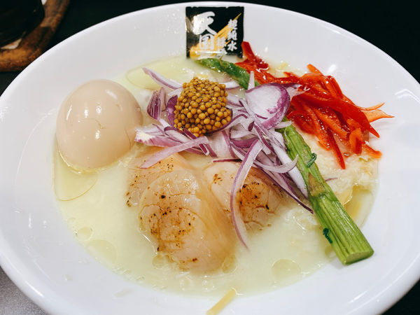 「ZENB枝豆帆立ヌードル」@超純水採麺 天国屋の写真