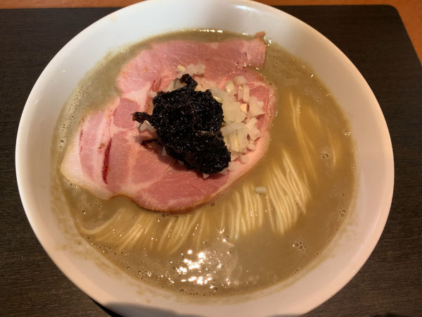 「濃厚煮干そば、炙り秋刀魚丼セット1300円」@柴崎亭の写真