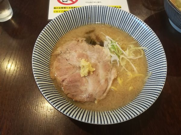 「味噌ラーメン」@灼味噌らーめん 八堂八の写真