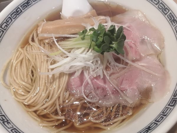 「中華そば¥780 ＋大盛（クーポン）」@中華そば ます田の写真