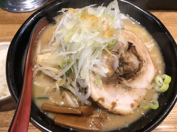 「味噌＋ごはん（サービス）」@麺処 花田 上野店の写真