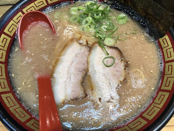 「1号 純味（味玉無し）＋替玉」@東京ラーメンショーセレクション 極み麺「拉麺 久留米 本田商店」の写真