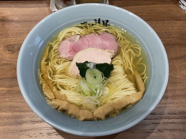 「川俣シャモ中華そば 塩」@仙台 自家製麺 こいけ屋の写真