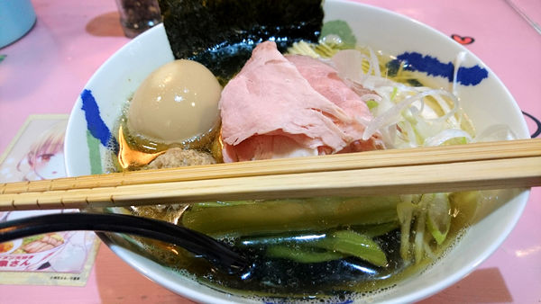 「【昼】凛々しい特製煮干し中華そば 塩対応」@らーめん凛々の写真