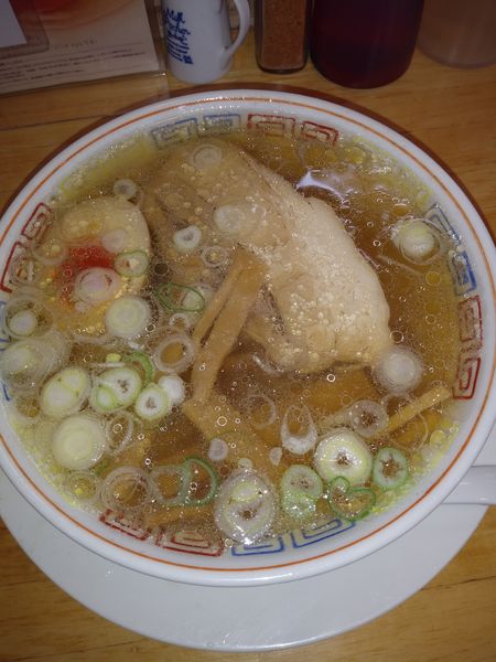 「半味玉ラーメン」@手打ち中華蕎麦 麺屋 工藤の写真