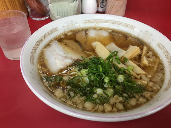 「中華そば大盛」@十八番 引野店の写真