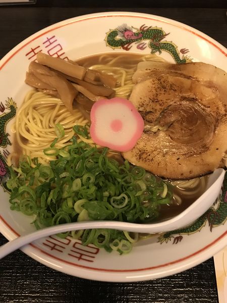 「紀州乃醤油、サービス大盛り」@和歌山中華そば 津多屋の写真