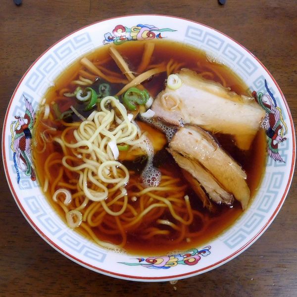 「ラーメン（600円）」@喜楽の写真
