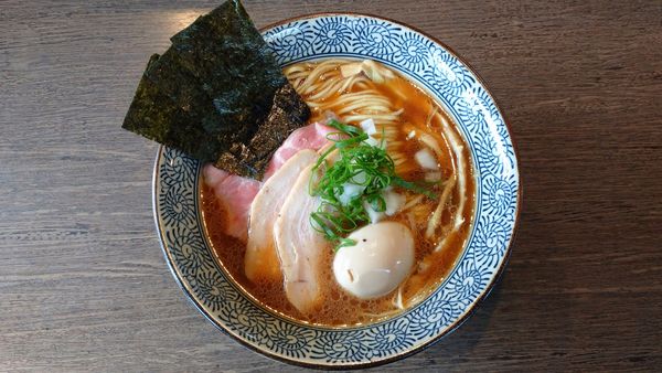 「特製豚骨魚介らーめん」@らーめん楓の写真