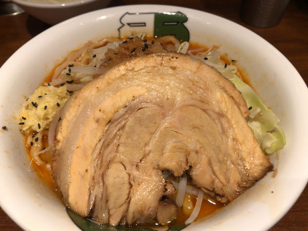 「【限定】雷味噌」@ラーメン 雷 東京本丸店の写真