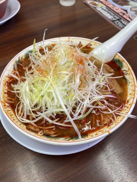 「辛みそ白ネギラーメン」@ラーメン魁力屋 篠崎店の写真