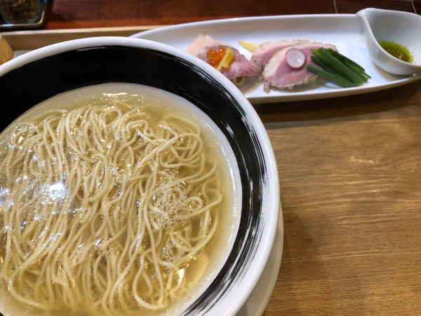 「鴨の塩そば」@麺処しろくろの写真