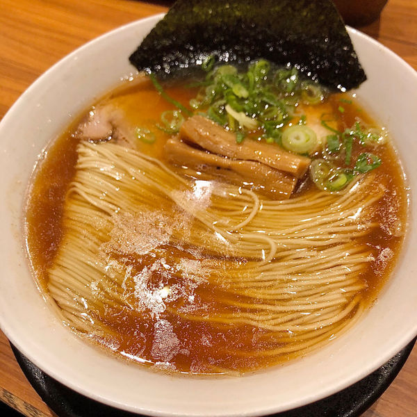 「神奈川淡麗醤油 中華そば ＋ 煮干あえめん」@麺や食堂 246号店の写真